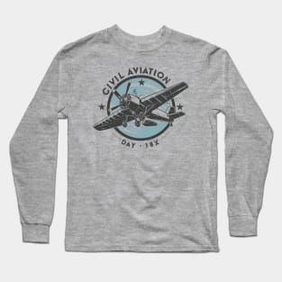 Civil Aviation Day - December Long Sleeve T-Shirt